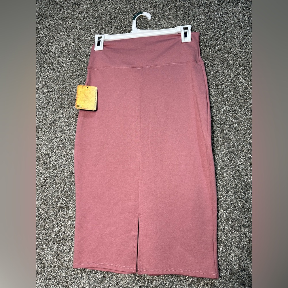 NWT Hybrid & Company Premium Nylon Ponte Stretch Pencil Skirt Size Medium - Picture 5 of 6